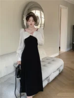 ⁦امرأة فستان بكم طويل ه Harajuku⁩ - الصورة ⁦5⁩