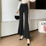 ⁦سراويل النسائية السوداء⁩ - الصورة ⁦5⁩